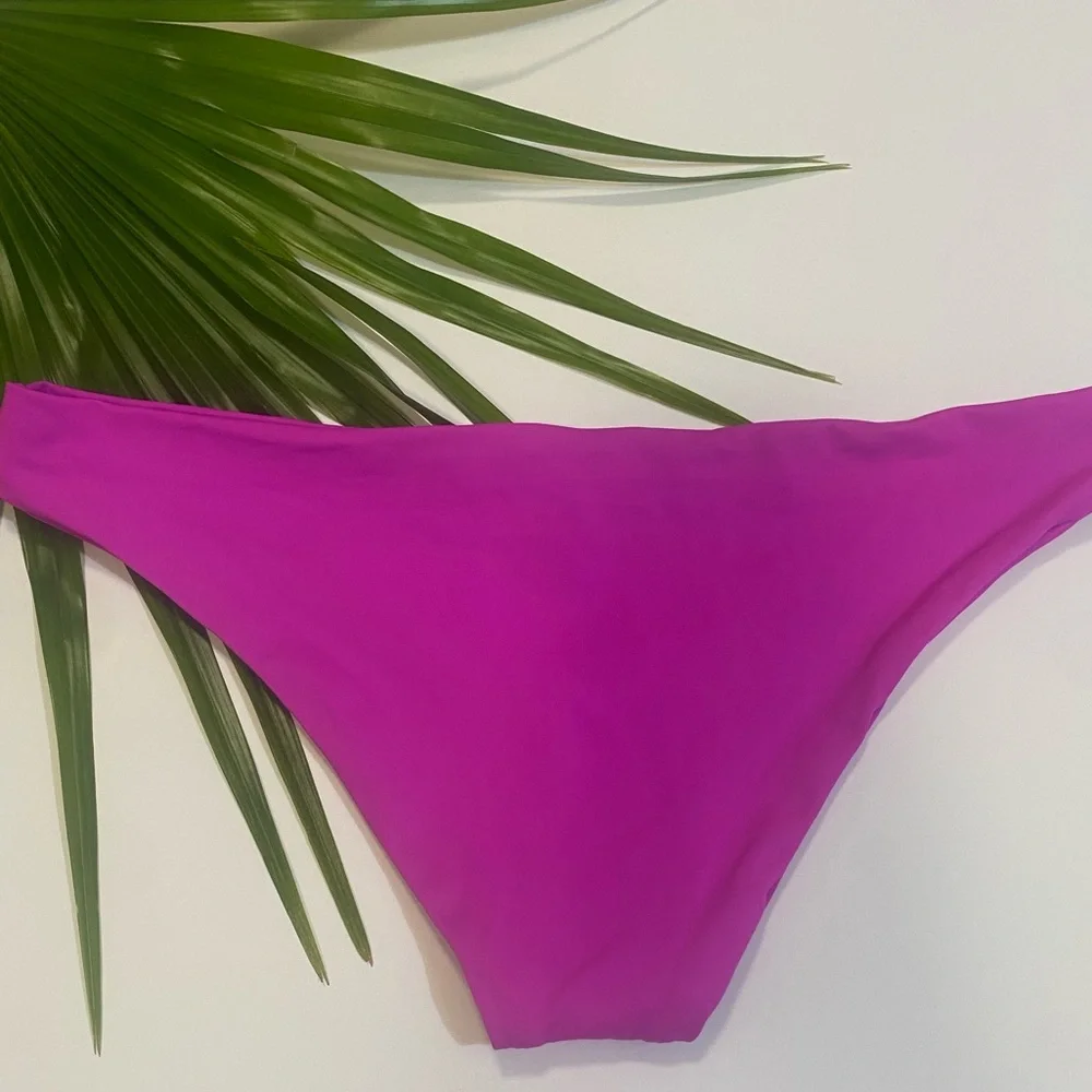 L*Space Sandy Bikini Bottom Classic, Bright Fuchsia,‎ X-Large, NWT, Brand New